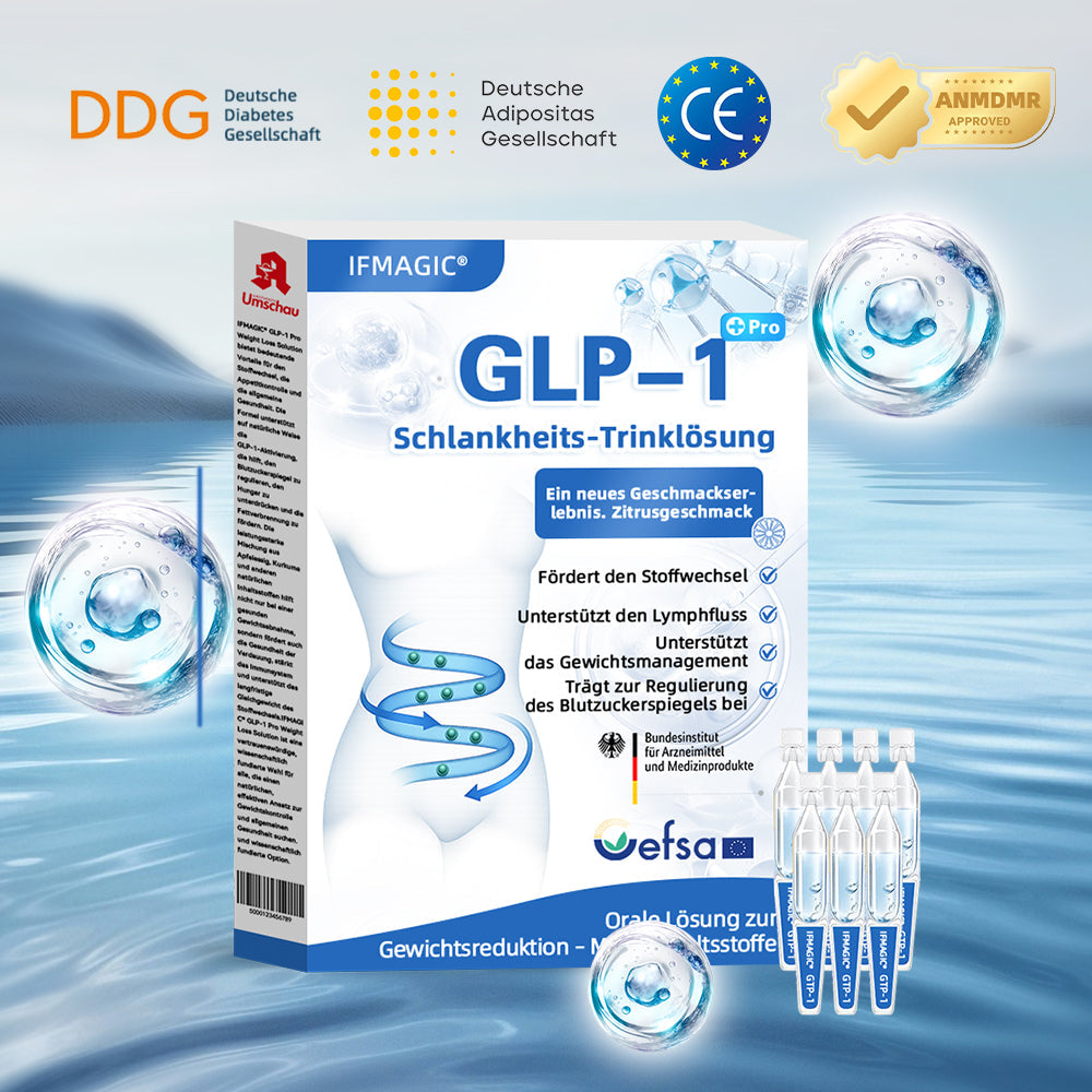 GLP-1 Schlankheits-Trinklösung – Klinisch getestet & hormonfrei