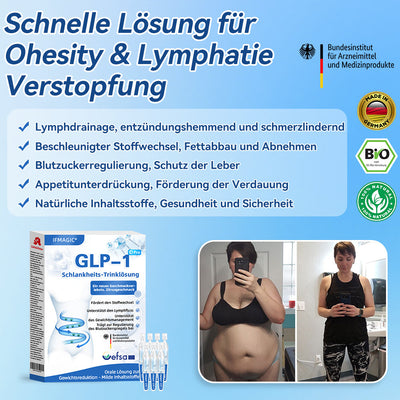 GLP-1 Schlankheits-Trinklösung – Klinisch getestet & hormonfrei