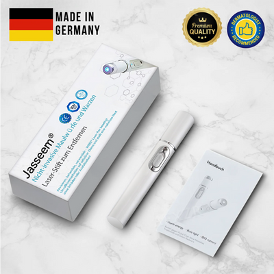 Jasseem® – Neue Version 2025 – Laser-Stift zur schmerzfreien Entfernung von Warzen & Hautflecken 2.0