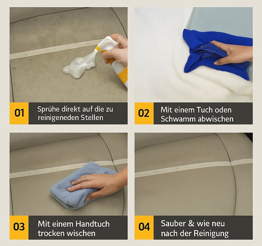 FreshFoam™ Schaumreiniger | Entfernt hartnäckigen Schmutz in Sekunden | 2+1 GRATIS