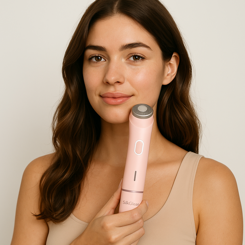 SilkGleam™ | 2-in-1 Trimmer für Gesicht & Körper – Sanft, Wasserdicht & Wiederaufladbar