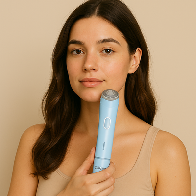 SilkGleam™ | 2-in-1 Trimmer für Gesicht & Körper – Sanft, Wasserdicht & Wiederaufladbar