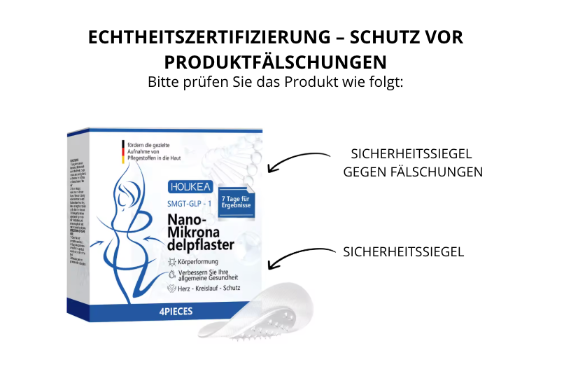 Nano-Pflaster mit Mikronadeln – Schlank in 7 Tagen ohne Spritzen!