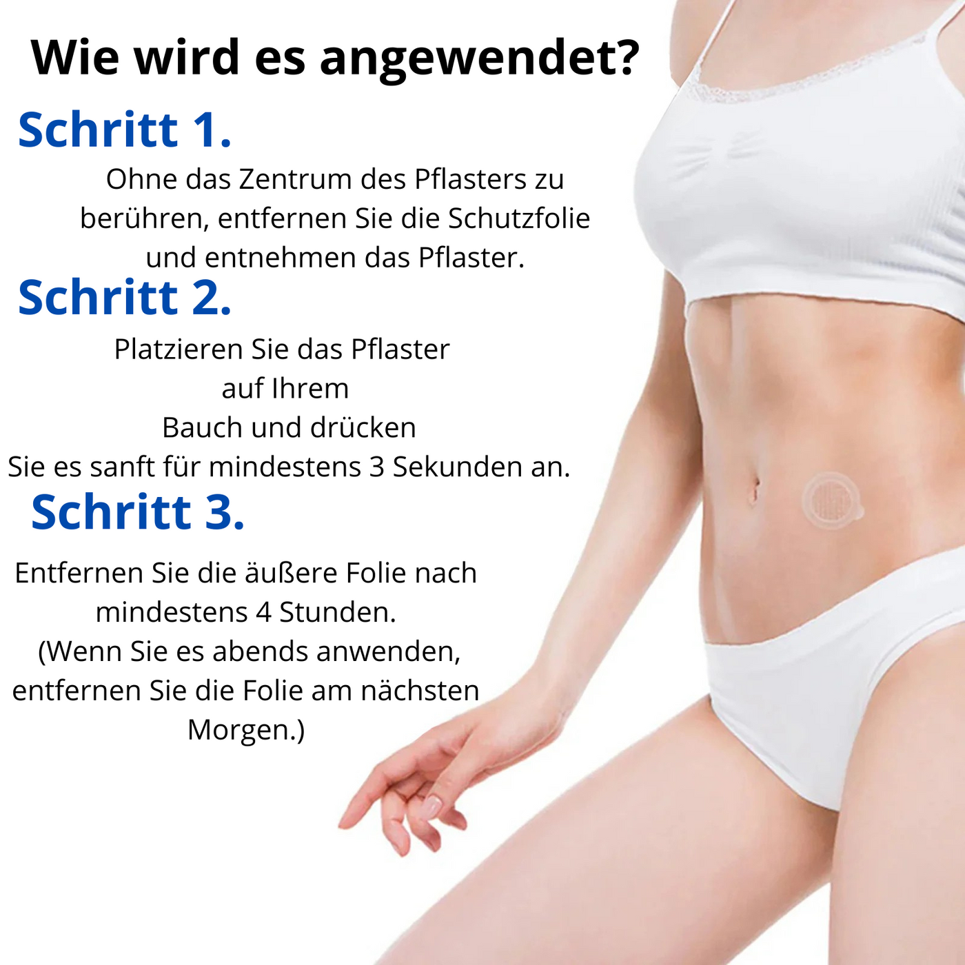 Nano-Pflaster mit Mikronadeln – Schlank in 7 Tagen ohne Spritzen!